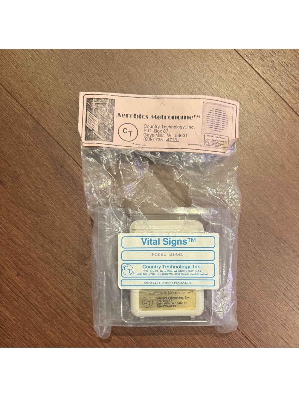 Vintage Vital Signs Aerobics Metronome Model 81440‎ Country Technology